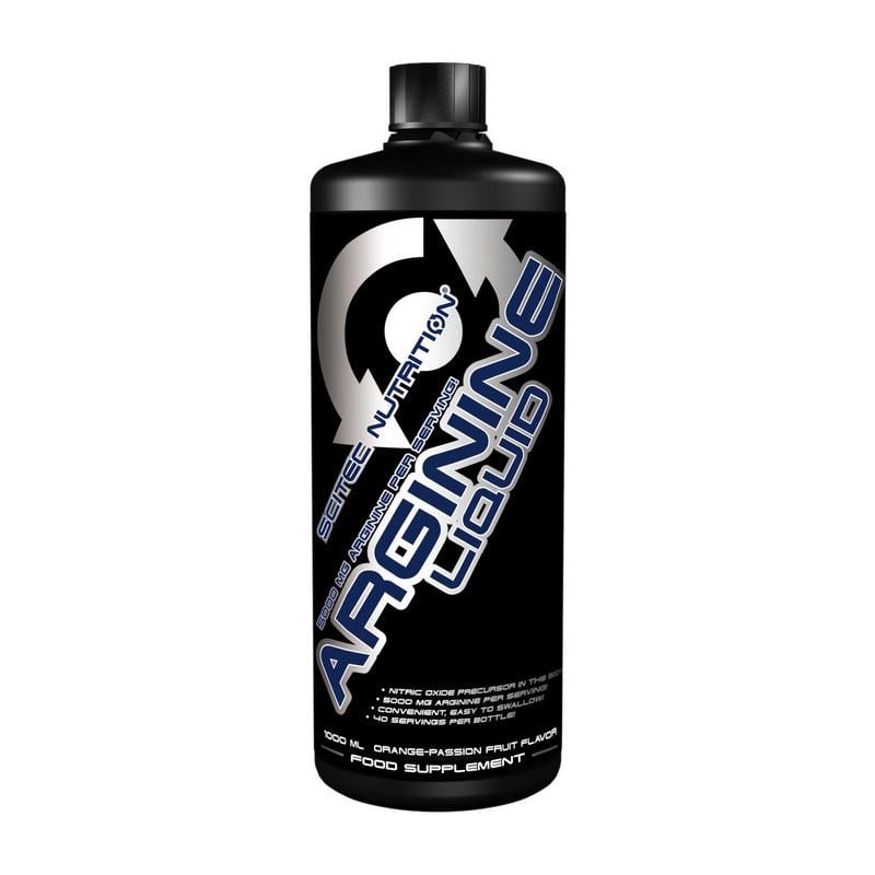 Аргинин жидкий Scitec Nutrition Liquid Arginine 5000 мг 1 л Апельсин/Маракуя