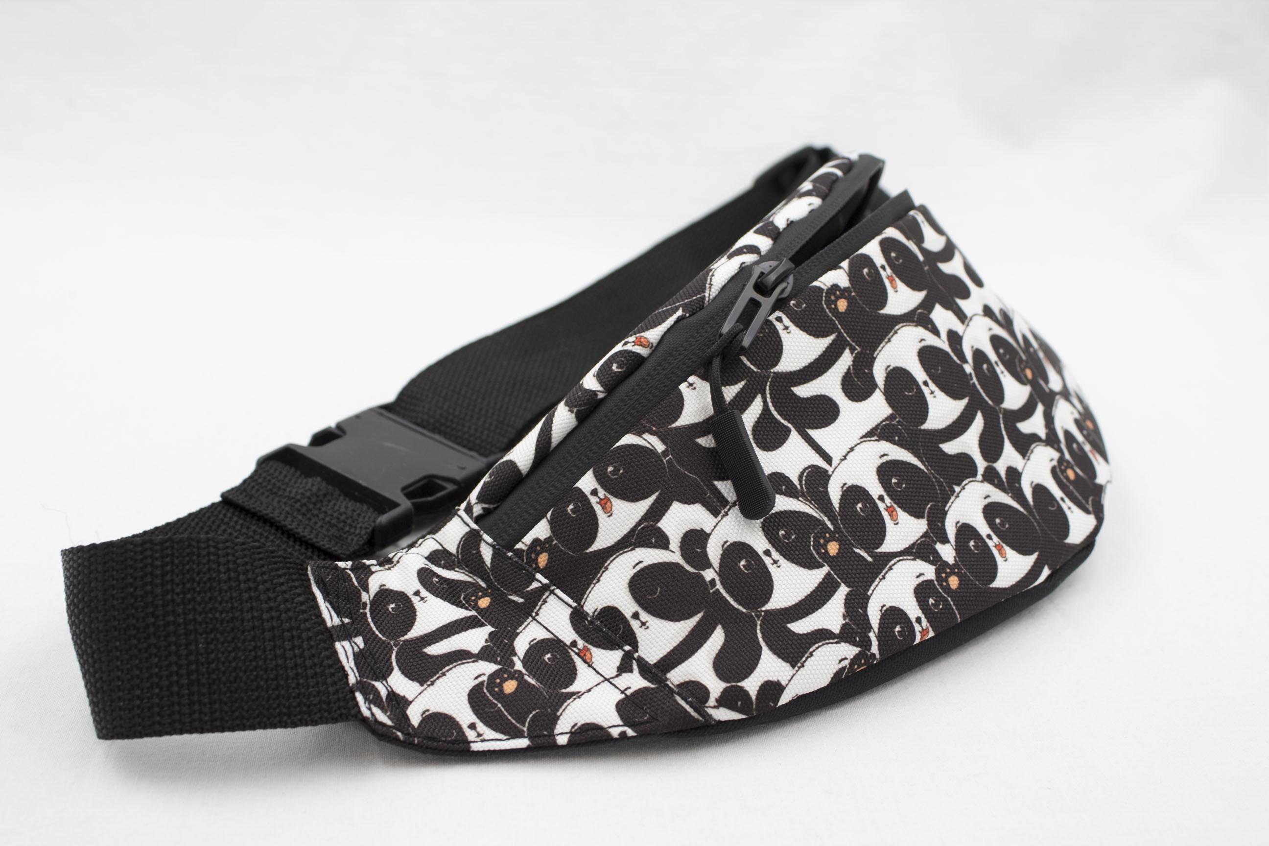 Сумка бананка Пандочки (BT-027) - фото 3 Сумка бананка Пандочки (BT-027) - фото 3