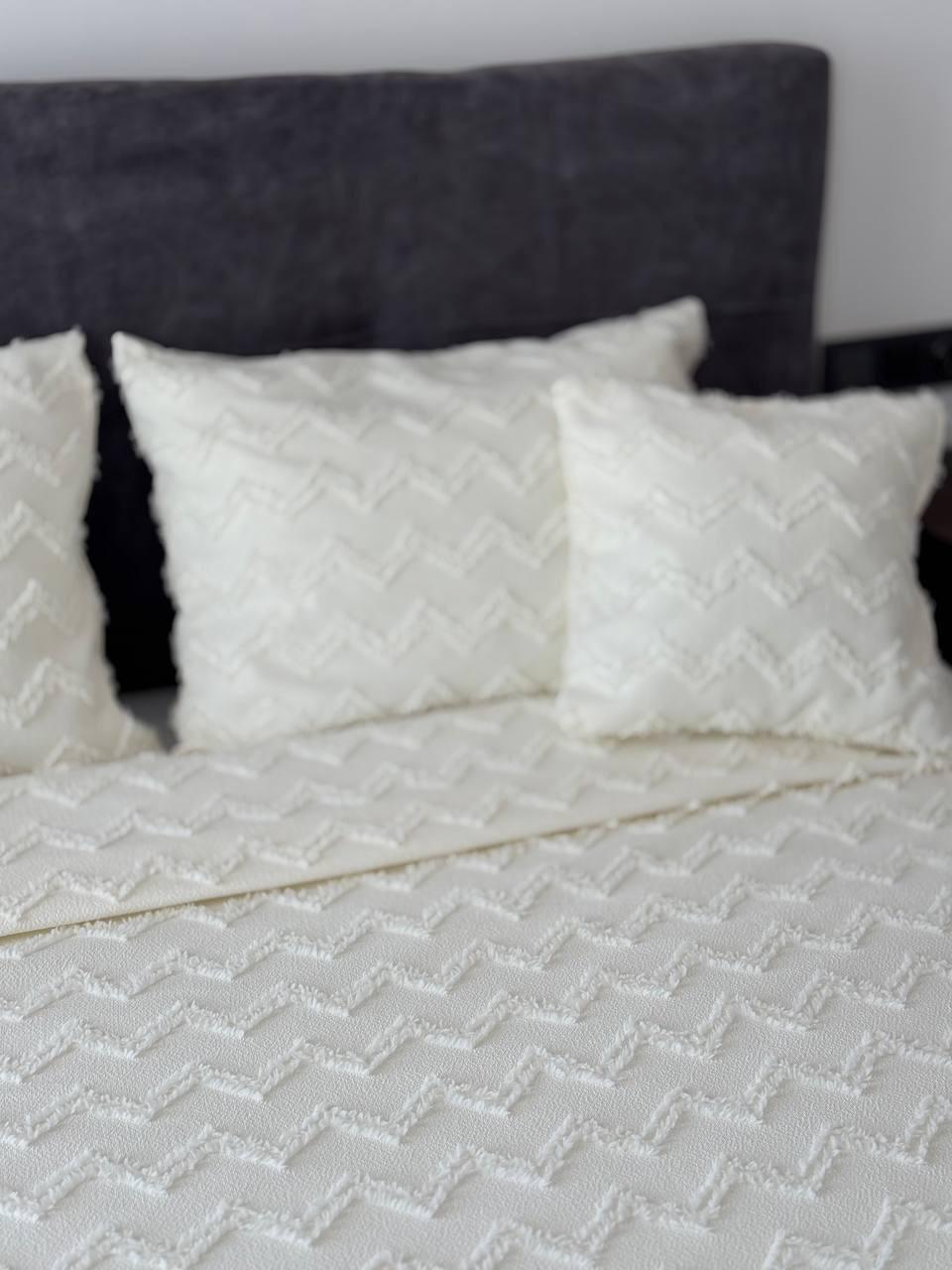 Покрывало Хельга 180x250 см Молочный (20774-2-180x250cm) - фото 13 Покрывало Хельга 180x250 см Молочный (20774-2-180x250cm) - фото 13