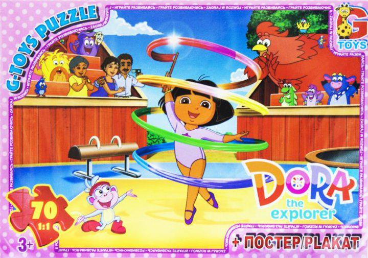 Пазлы G-Toys Дора DZ03 (4824687636200)
