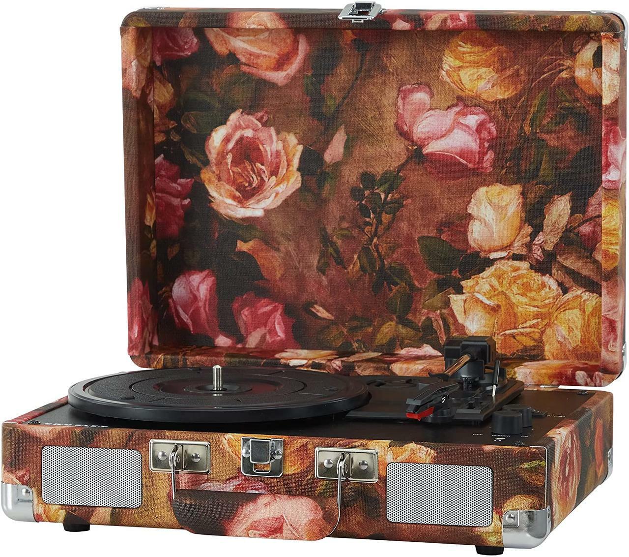 Програвач вініловий Crosley Cruiser Deluxe Floral