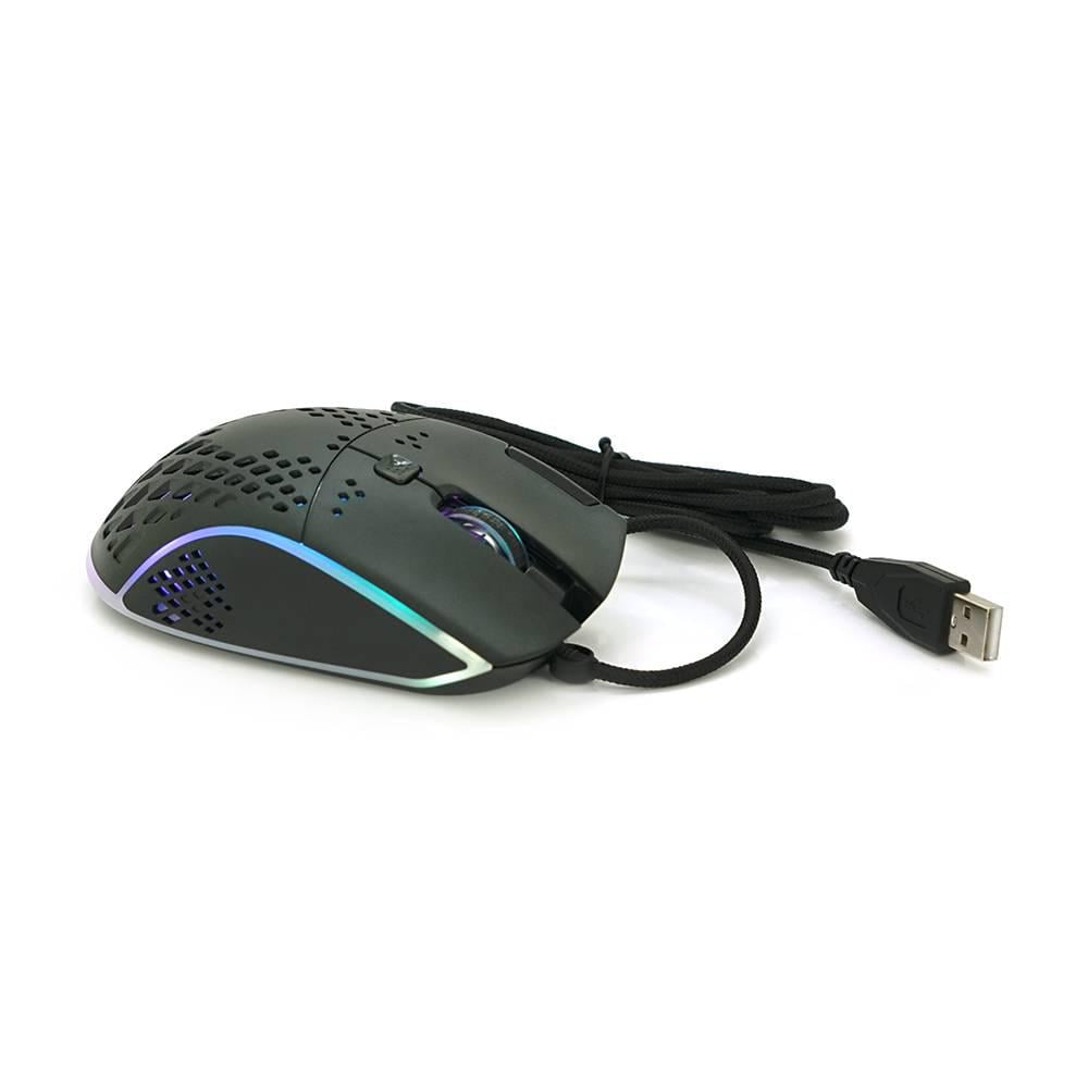 Миша провідна iMice T97 7 кнопок 1000/1600/2400/3200/4800/7200 DPI Led Lighting 1,3 м Black (31522)