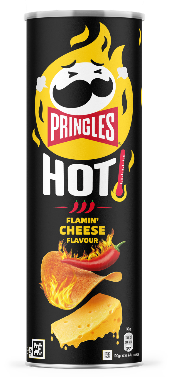Чипсы Pringles с перцем чили и сыром Extra Hot Cheese & Chilli 160 г
