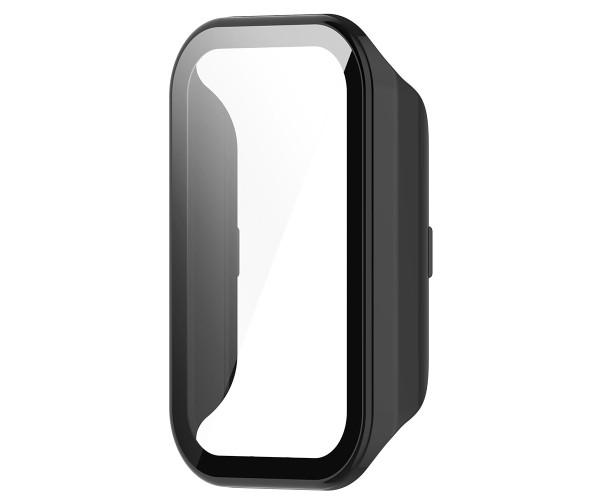 Чехол с защитным стеклом Protective Cover with Glass для Xiaomi Redmi Band 2 Черный