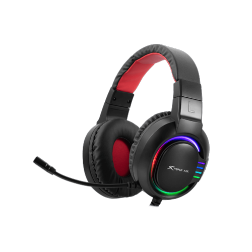 Наушники XTRIKE ME Gaming RGB Backlight GH-405 3.5mm/USB 30 мВт black