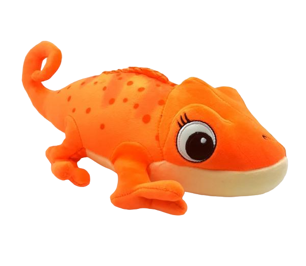 Мягкая игрушка Копицяхамелеон Дино 2 30 см Оранжевый (25016)