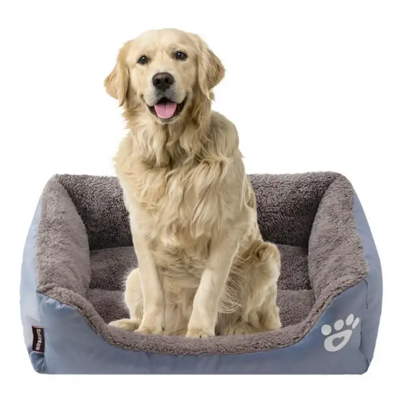 Лежак для собак/котів KOT10 Elegant XL 80x65x17 см Сірий (14282487)