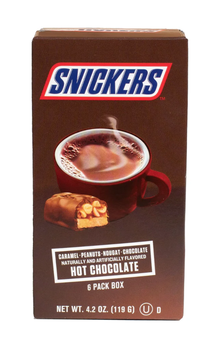 Гарячий шоколад Snickers Hot Chocolate 6 шт. 120 г (2557645411)
