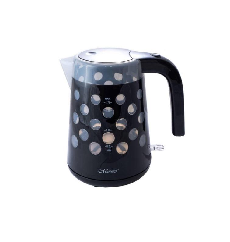 Электрочайник Maestro 1,7 л 2200 Вт Черный (26c55e66) Электрочайник Maestro 1,7 л 2200 Вт Черный (26c55e66)
