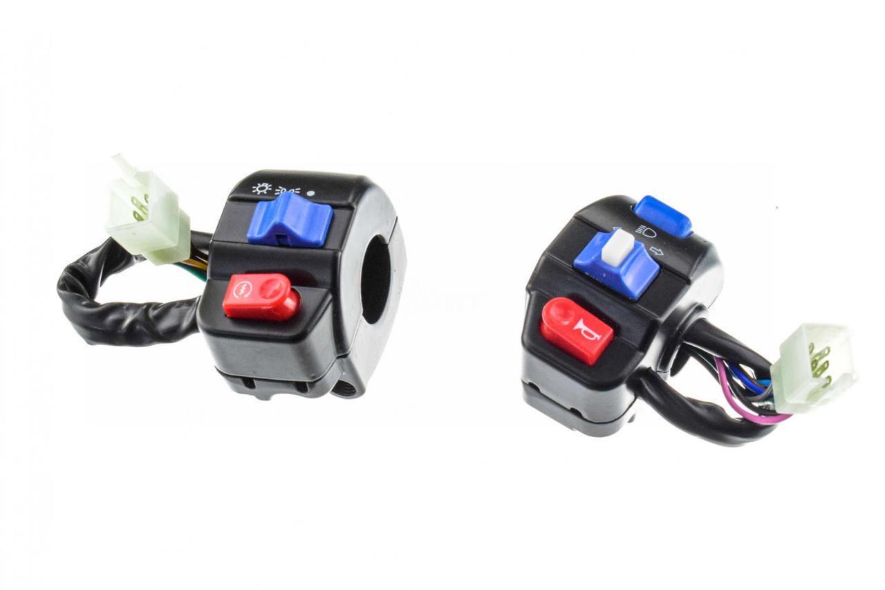 Блоки кнопок руля KOMATCU mod.A 4T GY6 50 диск/диск (2329787549)