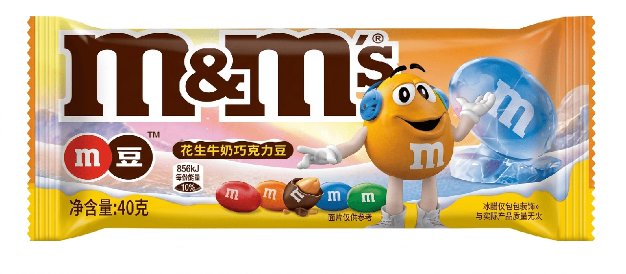 Драже M&M's Peanut Ice Cool 40 г (3028554539)