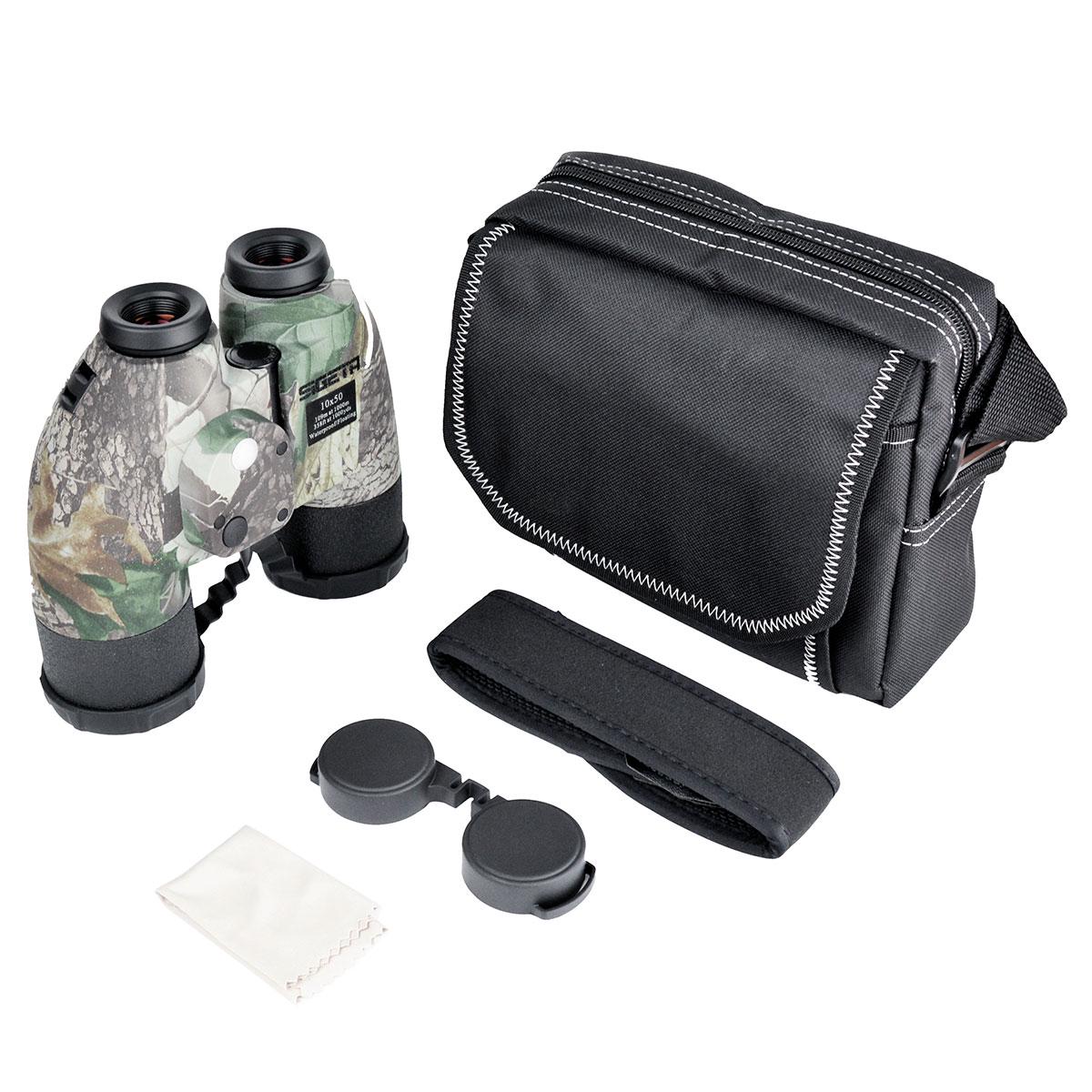 Бинокль морской армейский Sigeta General с компасом и дальномерной сеткой 10x50 Камуфляж - фото 6 Бинокль морской армейский Sigeta General с компасом и дальномерной сеткой 10x50 Камуфляж - фото 6