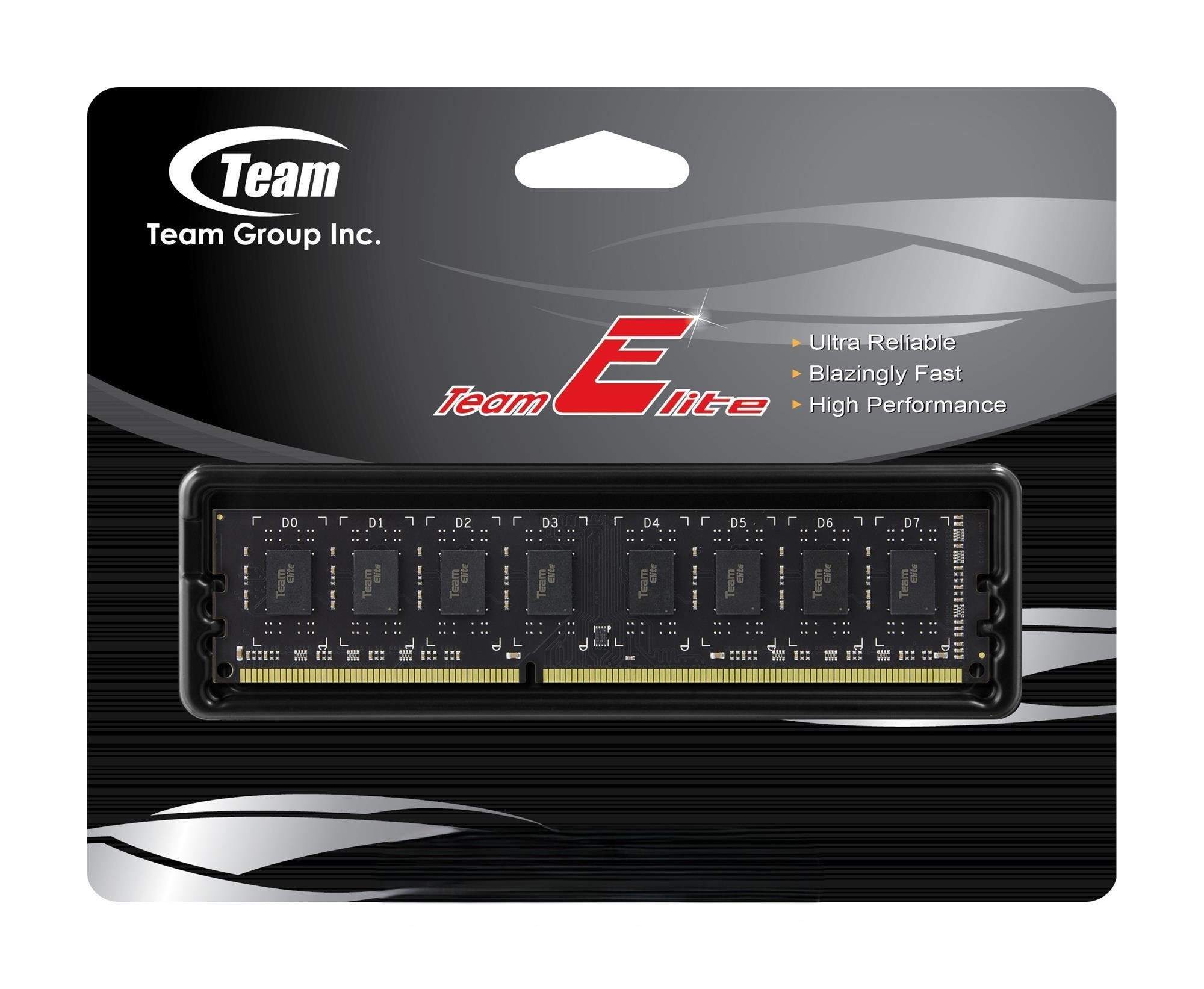 Оперативна пам'ять Team Elite DIMM 8 Гб DDR3L 1600 МГц CL11 Чорний (TED3L8G1600C1101) - фото 3 Оперативна пам'ять Team Elite DIMM 8 Гб DDR3L 1600 МГц CL11 Чорний (TED3L8G1600C1101) - фото 3