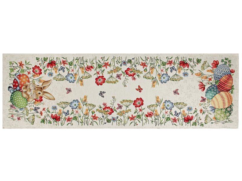 Раннер гобеленовый Lefard Пасхальный кролик 45x140 см (732-125)