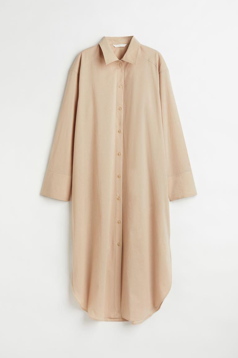Сукня-сорочка H&M XS Бежевий (S9071058868)