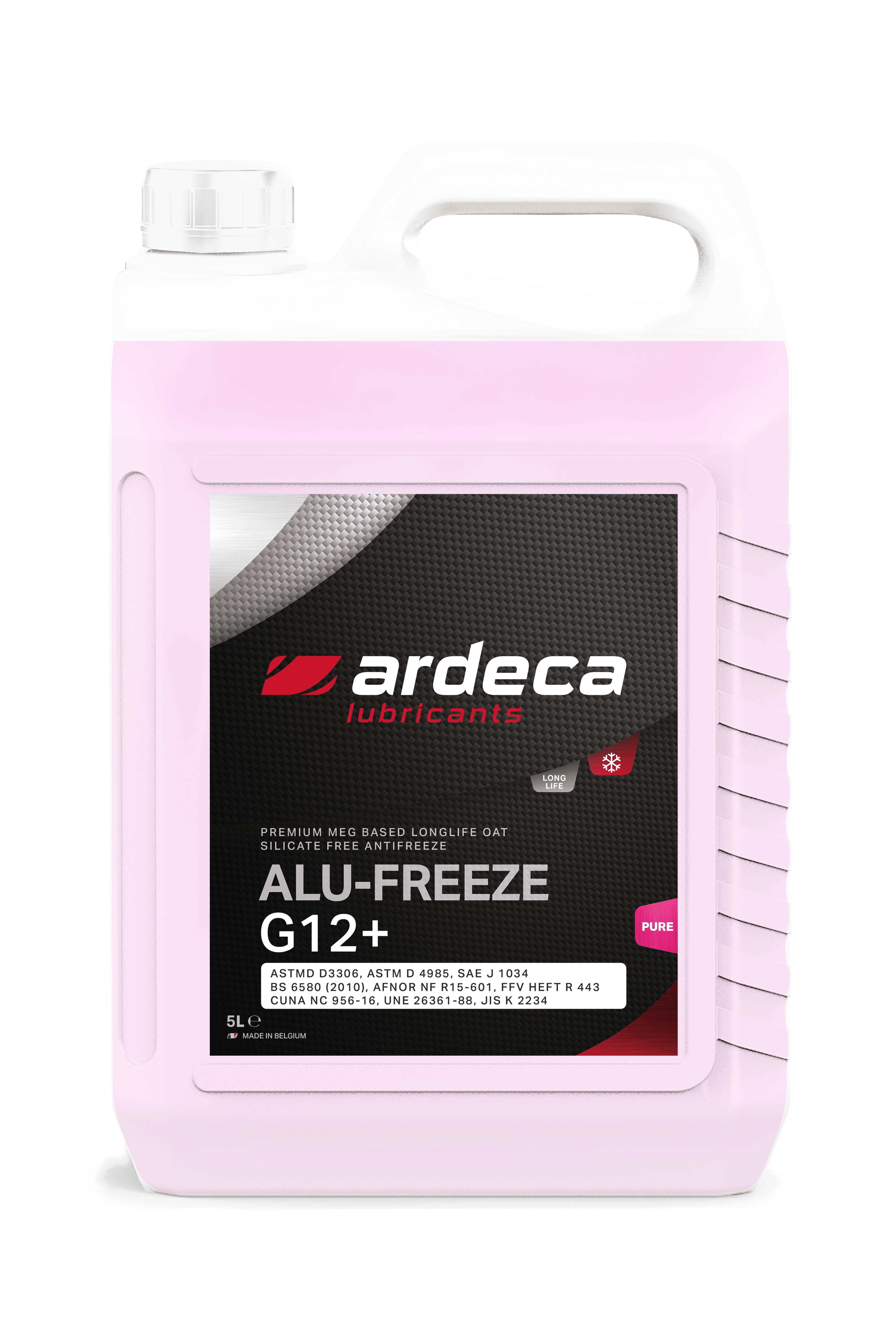 Антифриз-концентрат ARDECA ALUFREEZE G12+ 5 л Рожевий (29506260)