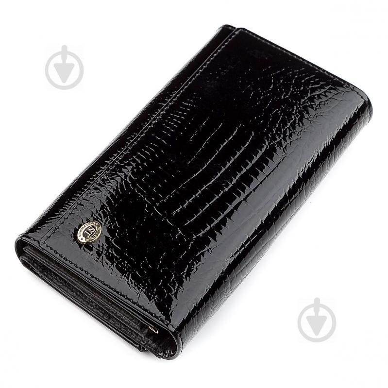 Кошелек женский ST Leather S9001A кожаный Черный (18433)