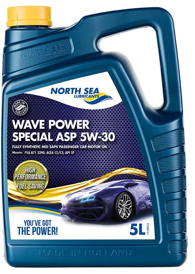 Моторное масло MID SAPS WAVE POWER SPECIAL ASP 5W-30 5 л (27558279) - фото 1 Моторное масло MID SAPS WAVE POWER SPECIAL ASP 5W-30 5 л (27558279) - фото 1
