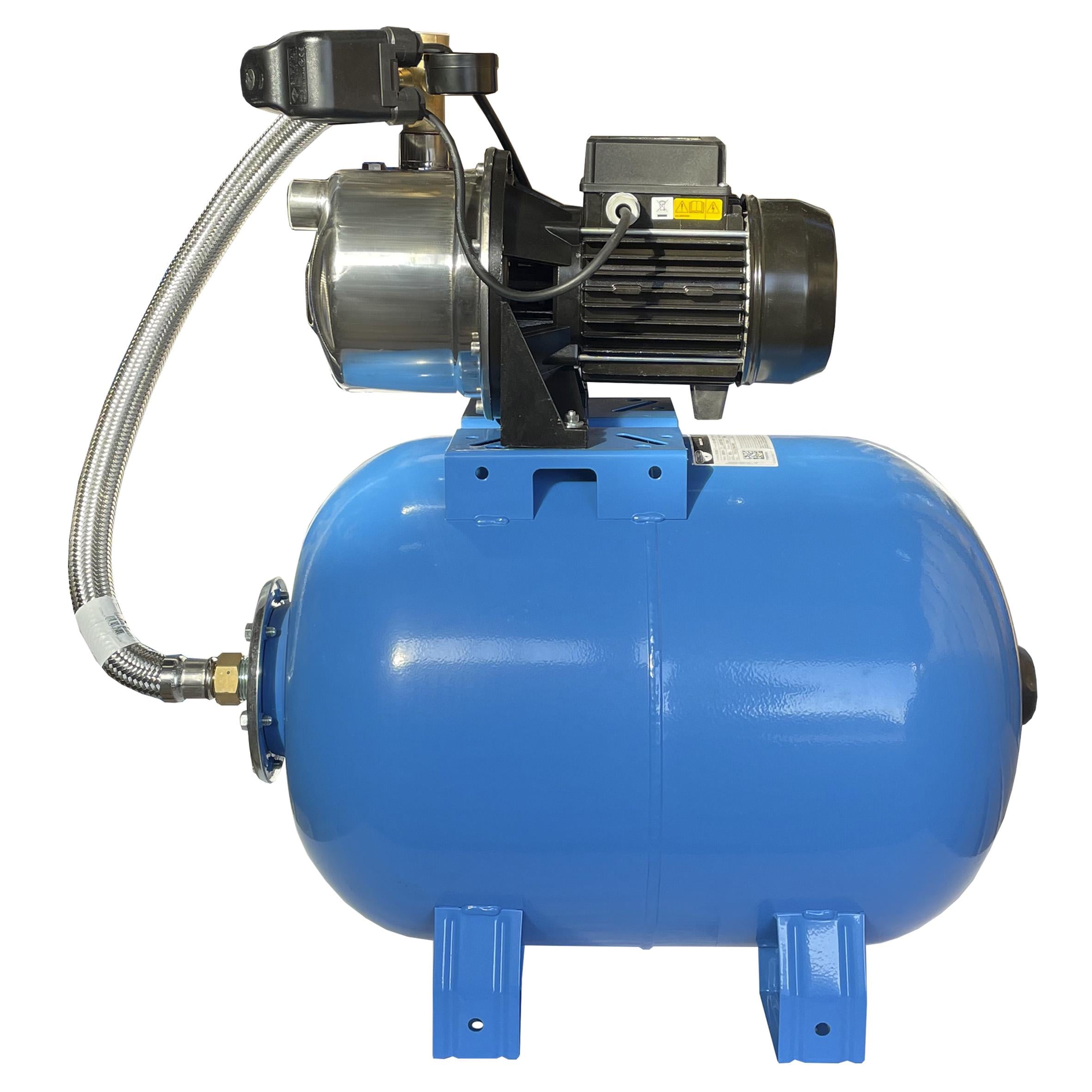 Насосная станция SAER TRX-5 PL-50 л насос M-99-N PL нержавеющая сталь 0,75 кВт (000022272)