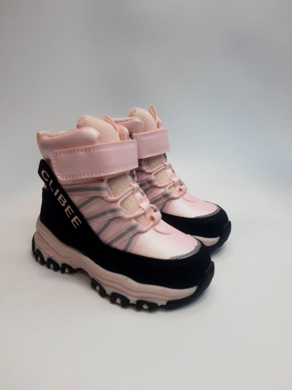 Черевики зимові Clibee для дівчинки р. 27 17,6 см Рожевий (360 pink)