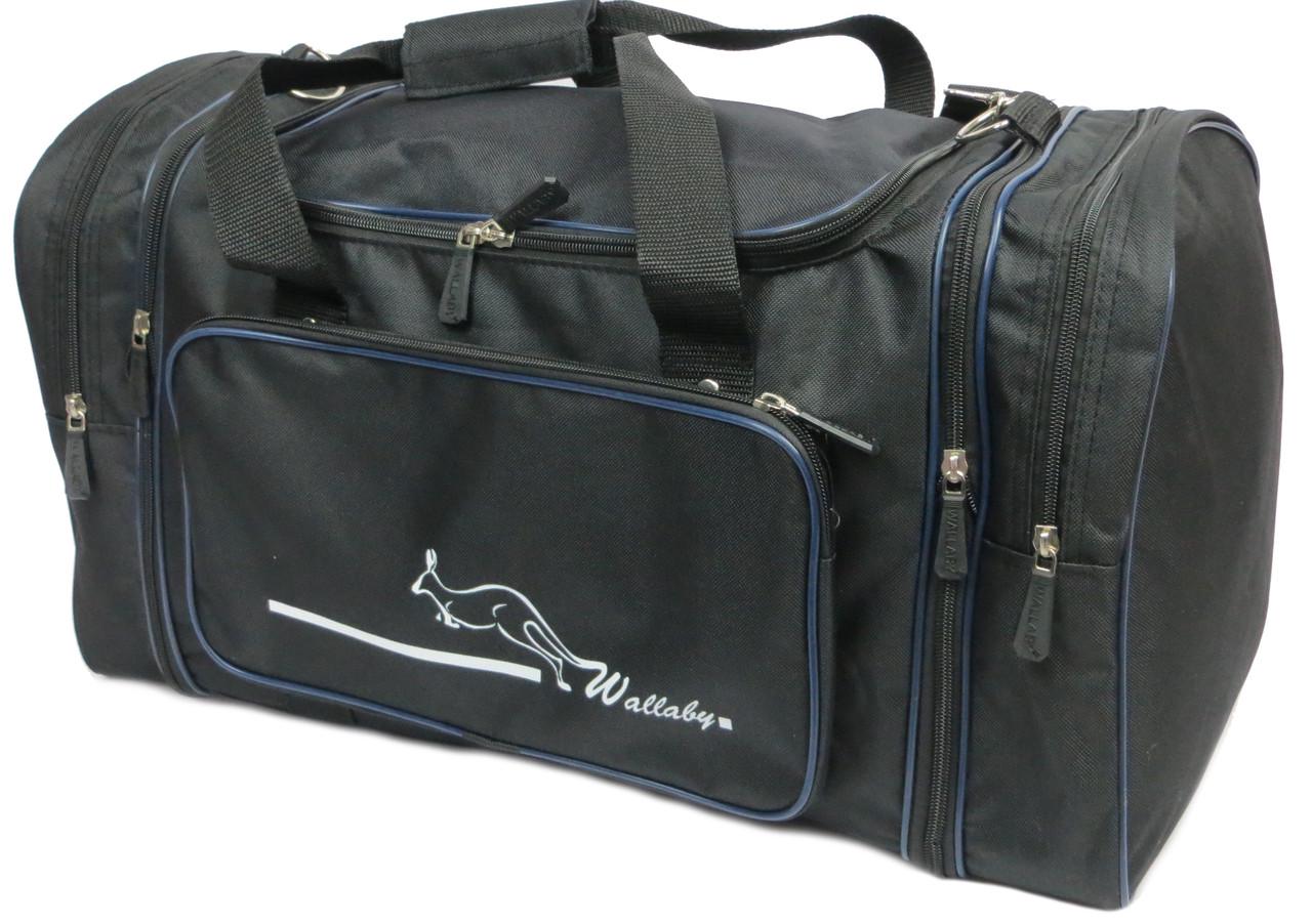 Сумка спортивна з розширенням Wallaby 365 40 л Чорний
