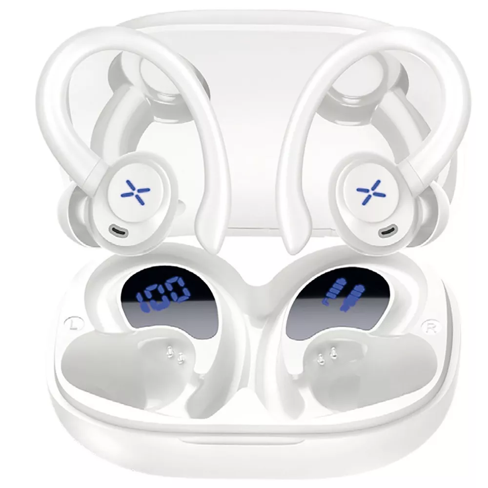 Наушники беспроводные Proove X-Go TWS APP Bluetooth 5.4 кейс 400 мАч White (TWXG0001AP02)