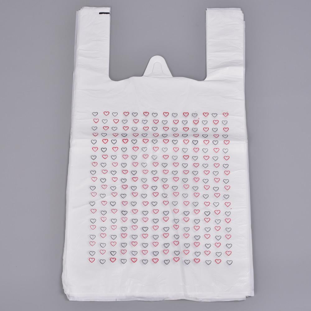 Пакеты мини сердца Super 30х7,5х55 см 100 шт. (644)