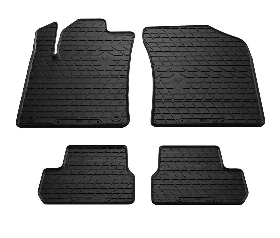 Коврики резиновые Stingray для Citroen C3 Picasso 09- design 2016 4 шт. (1003074)