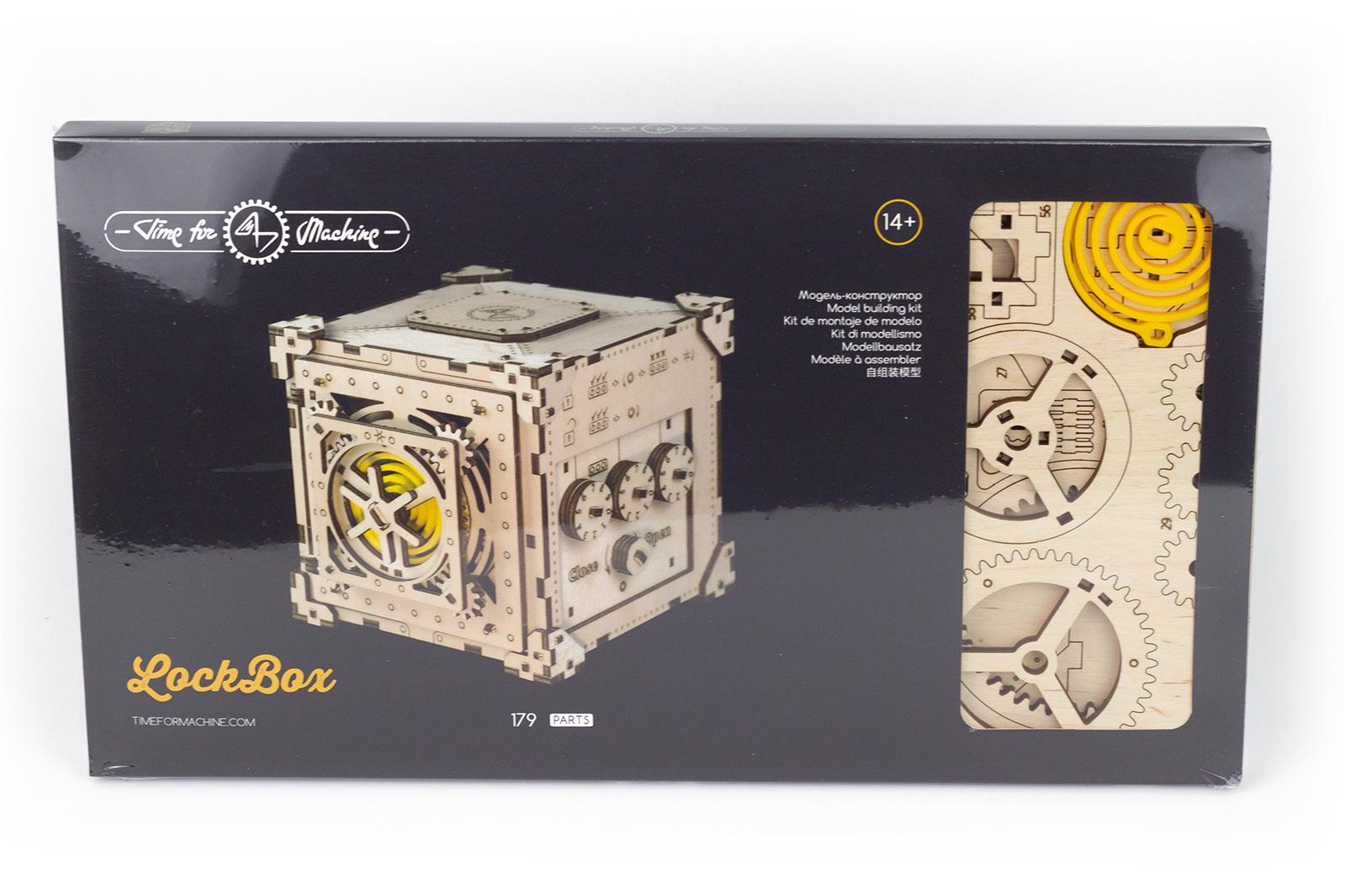 Конструктор механічний 3D Time for Machine Lockbox Жовтий (T4M380310YEL) - фото 6 Конструктор механічний 3D Time for Machine Lockbox Жовтий (T4M380310YEL) - фото 6