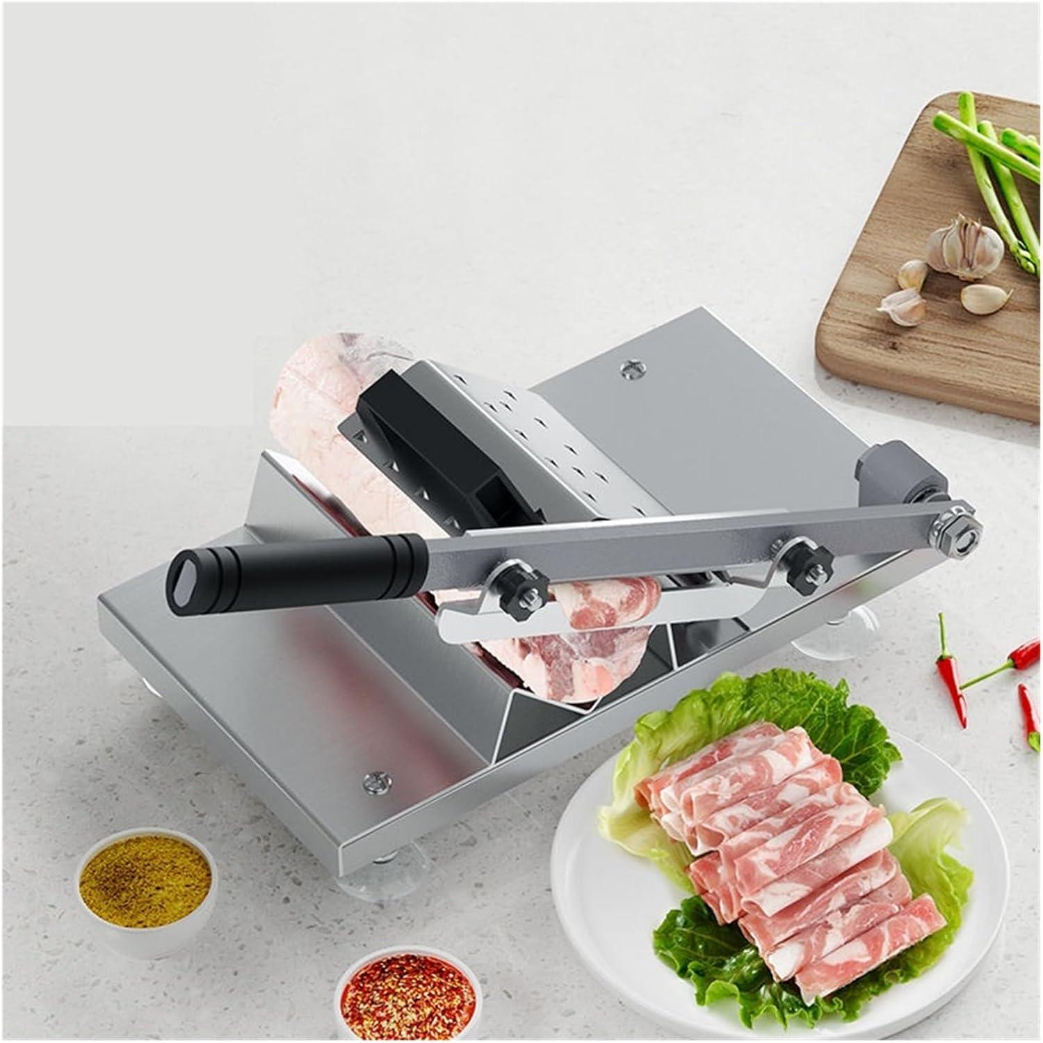 Слайсер ручной EWORLD для нарезки мясных колбасных и сырных изделий из нержавеющей стали (25107770) - фото 3 Слайсер ручной EWORLD для нарезки мясных колбасных и сырных изделий из нержавеющей стали (25107770) - фото 3