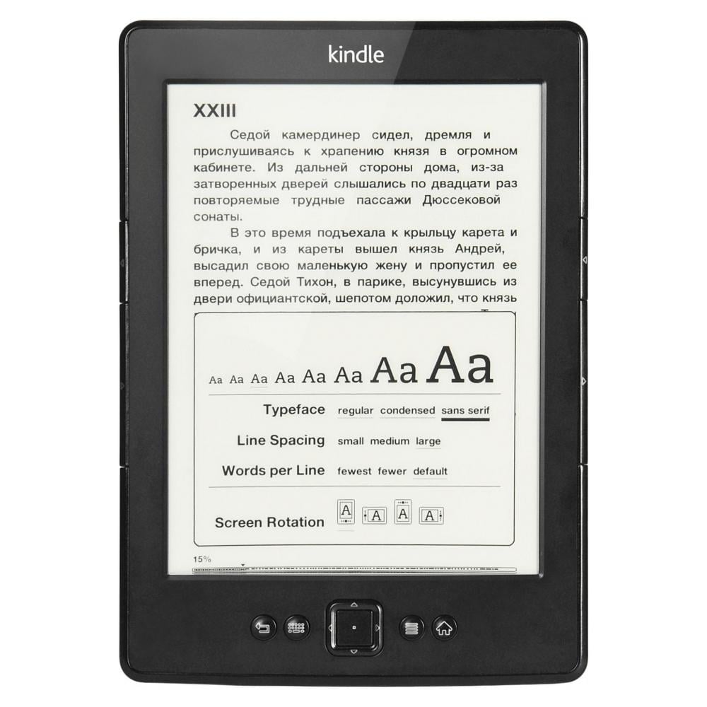 Електронна книга Amazon Kindle 5th GEN Wi-Fi Refurbished Black - фото 3