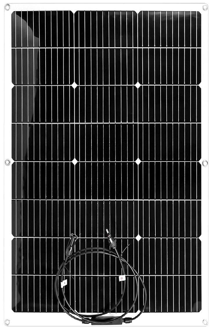 Сонячна панель PowMR гнучка портативна 100 Вт 590х935х3 мм (POW-LTW 100W)