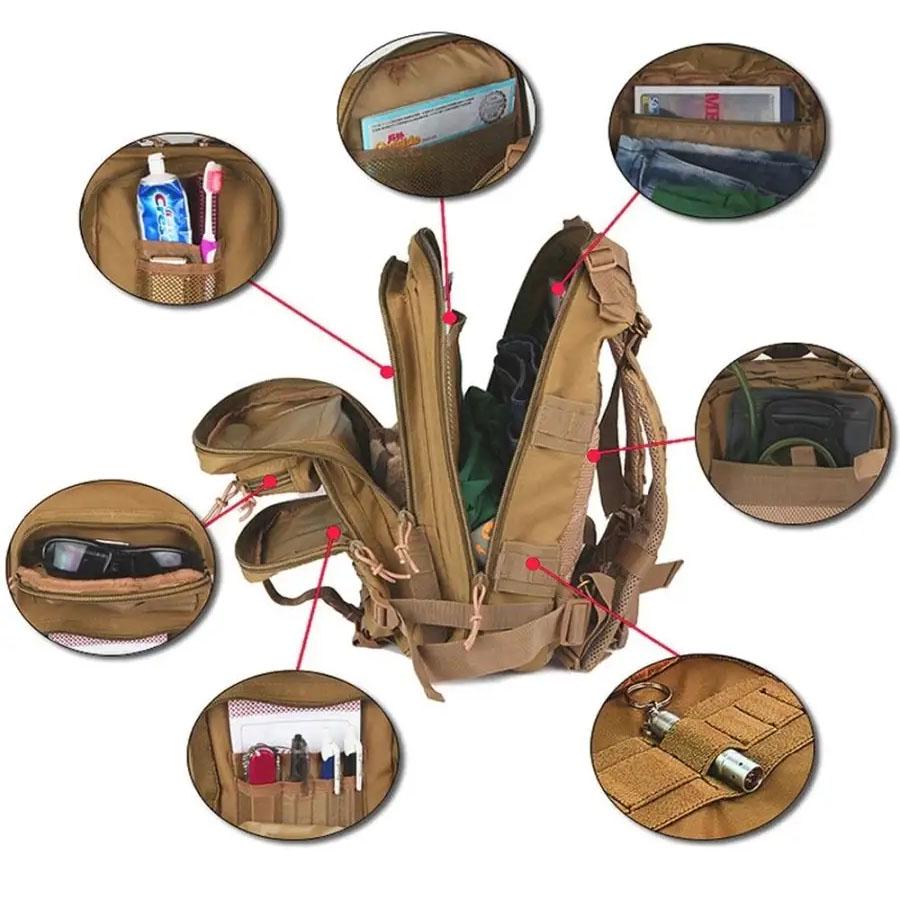 Рюкзак военный из кордуры (453315) - фото 13 Рюкзак военный из кордуры (453315) - фото 13