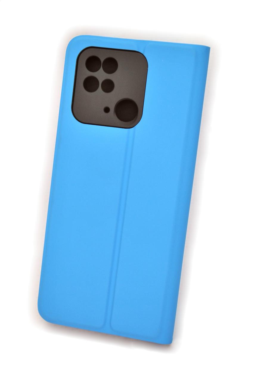 Чехол-книжка для телефона Xiaomi Redmi 9C Oscar Light blue (4you) - фото 3