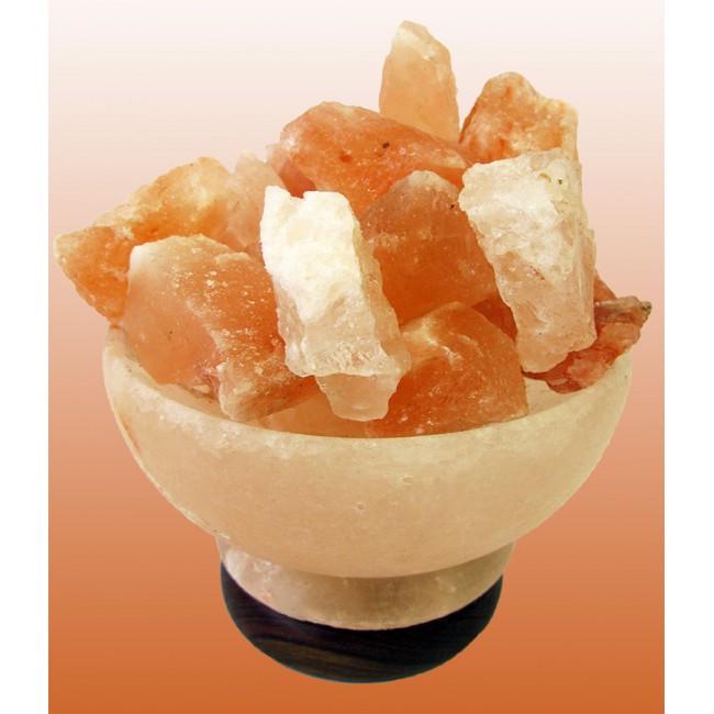 Соляная лампа чашка огня d-16,h-10 см - фото 2