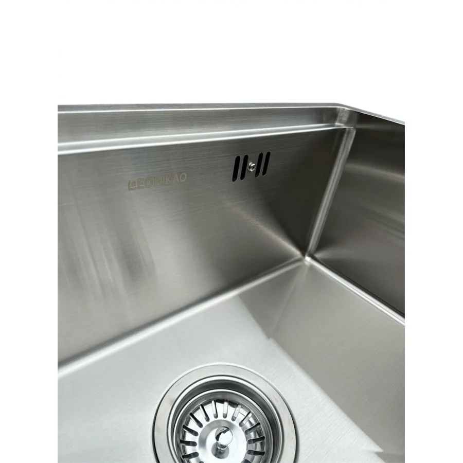Мийка для кухні LEOMIKAO TOKIO 450-U IN нержавіюча сталь (523346) - фото 7 Мийка для кухні LEOMIKAO TOKIO 450-U IN нержавіюча сталь (523346) - фото 7