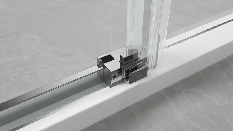 Душевая кабина без поддона KOER SR SC03-90x90x200-TR-07 прозрачное стекло Easy Clean 6 мм Графитовый (KR5359) - фото 2 Душевая кабина без поддона KOER SR SC03-90x90x200-TR-07 прозрачное стекло Easy Clean 6 мм Графитовый (KR5359) - фото 2