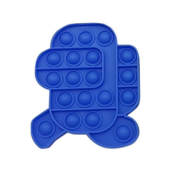 Игрушка антистресс Pop It Амонг Ас Бегущий Синий (cht_2350)