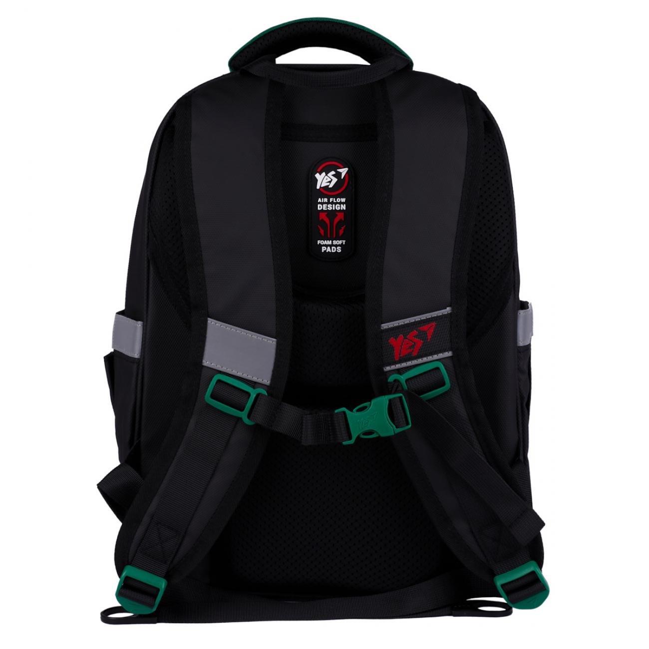Школьный рюкзак YES S-91 Minecraft Game полукаркасный с ортопедической спинкой (559819/995087) - фото 6