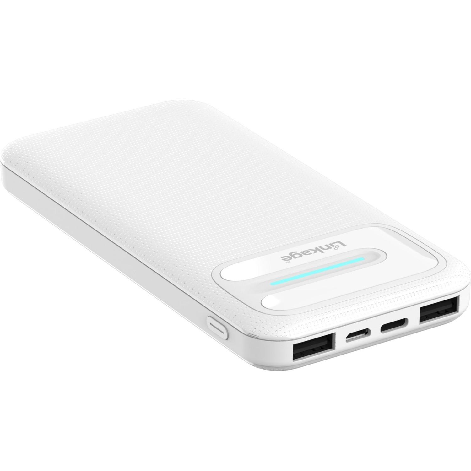 Внешний аккумулятор Linkage 10000 mAh Белый
