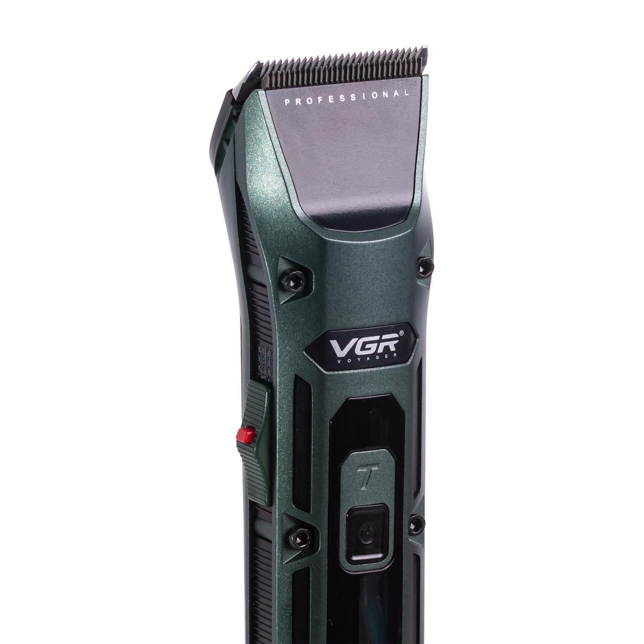 Машинка для стрижки VGR V-696 с 4 насадками (7379) - фото 7