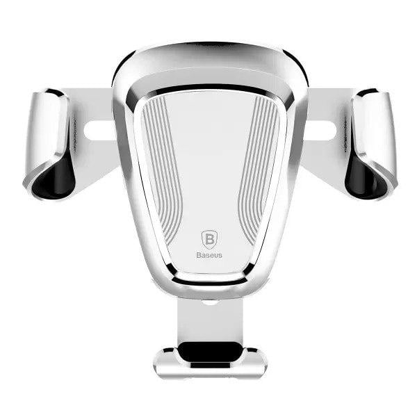 Автомобильный держатель для телефона BASEUS Gravity Car Mount Silver (SSUYL-0S) - фото 4 Автомобильный держатель для телефона BASEUS Gravity Car Mount Silver (SSUYL-0S) - фото 4