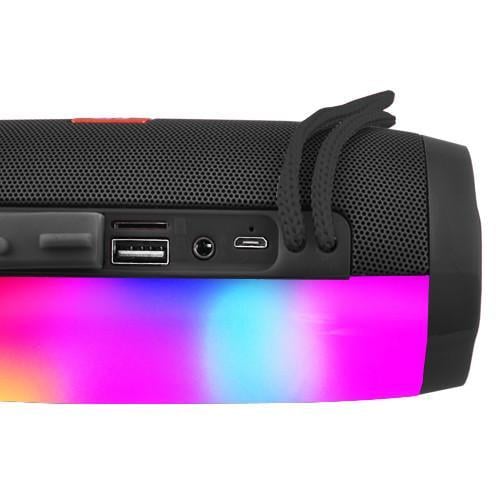 Колонка портативная Bluetooth TG157 RGB Black (2135321733) - фото 5