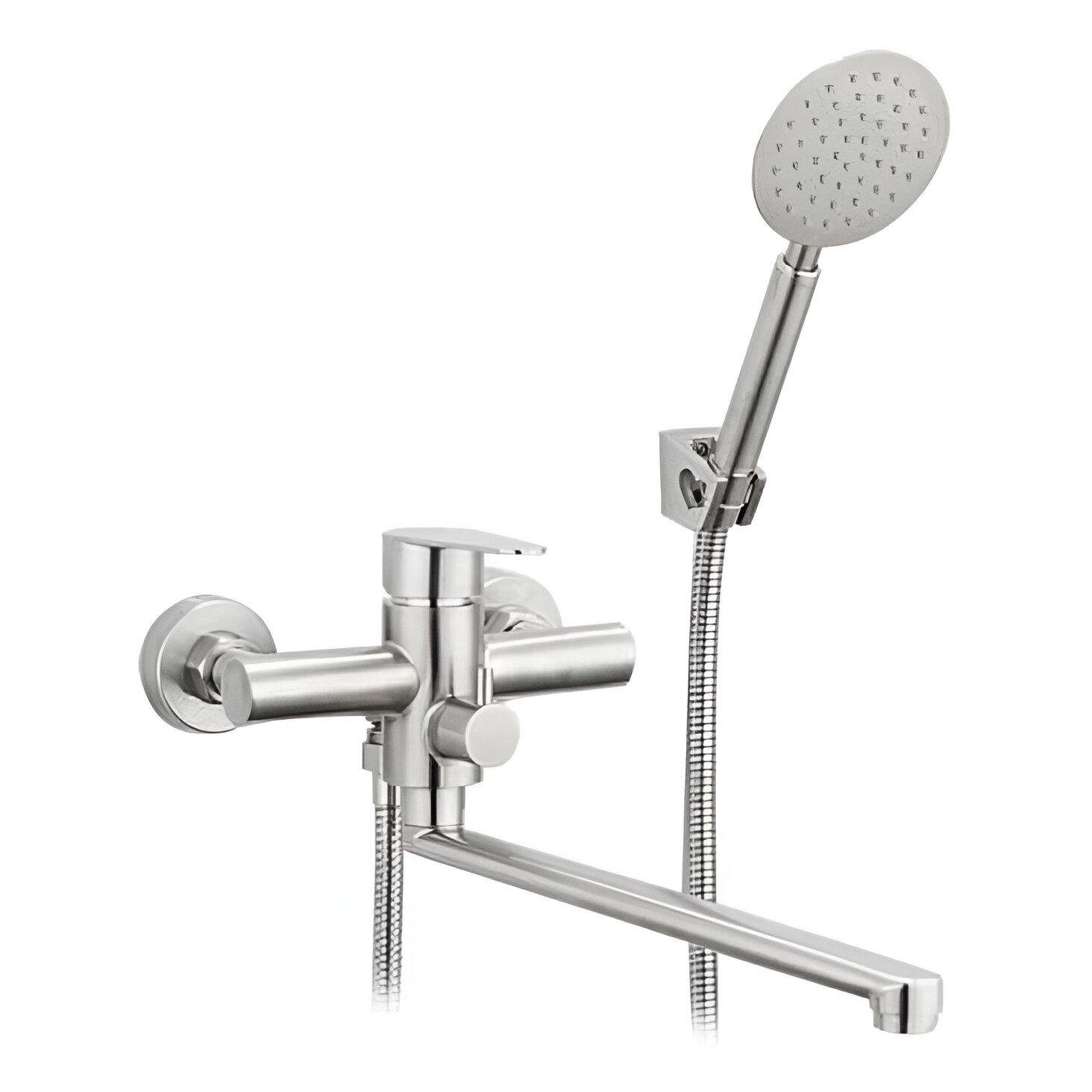 Смеситель для ванны Frap F2248 сатин (1036106)