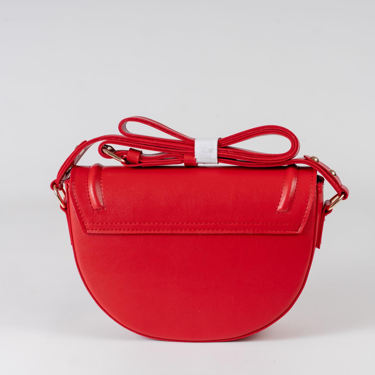 Сумка женская седло XENIA № 22-24 Красный - фото 3