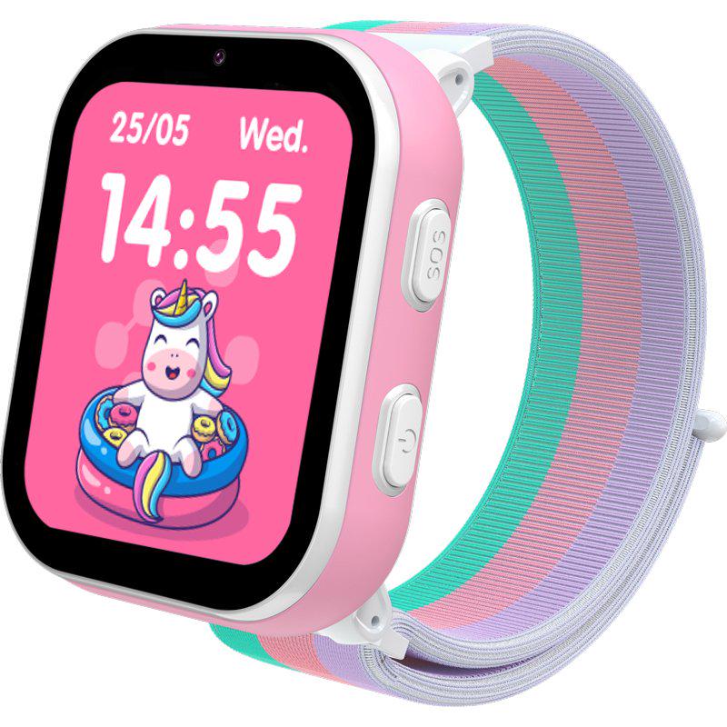 Смарт-часы детские Gelius GP-PK008 Rainbow с GPS/4G White (98500)