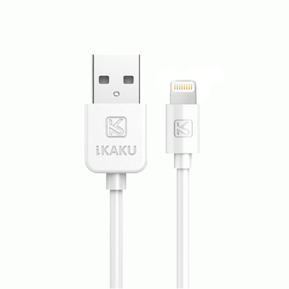 USB кабель Kaku KSC-332 USB-Lightning 2 м White (1251051318) - фото 1