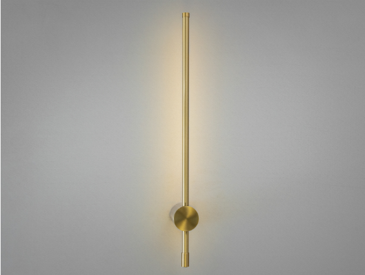 Бра линейное светодиодное Diasha 6W 60 см Бронзовый (2042/600 brass)
