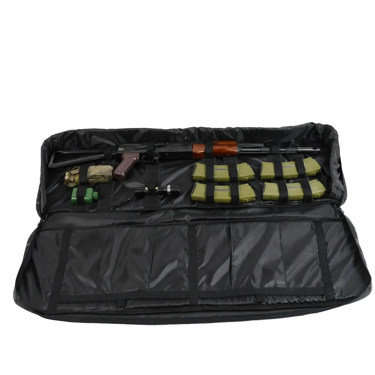 Кейс для автомата Кіборг Weapon Case 105х30х10 Cordura 1000D Black/Multicam (10810763) - фото 3