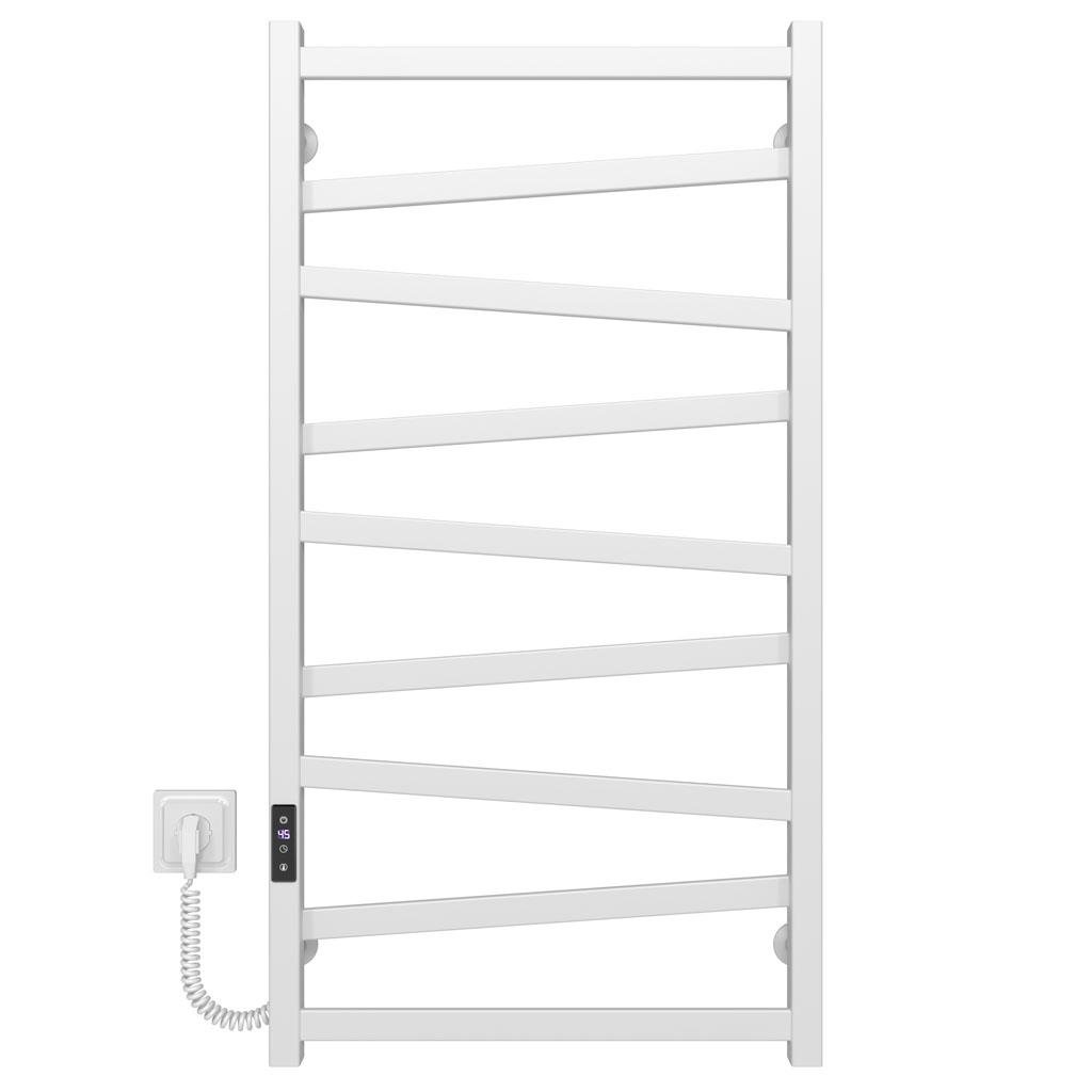 Полотенцесушитель электрический Heatpro Ravena P9 углеродистая сталь левостороннее подключение 1000x500 мм Белый (BH-RN10005009EWL)